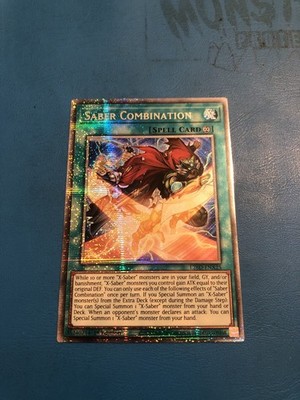 Yugioh Starlight Rare Saber Combination L26D-ENX25 1. Auflage