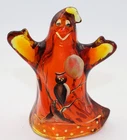 New ListingRARE Fenton Ghost Glass Halloween Figurine Hand Painted SIGNED Ltd Ed