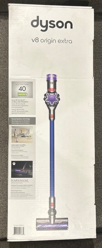 Dyson V8 Origin Extra Stick Vacuum SV25 Gray/Blue New