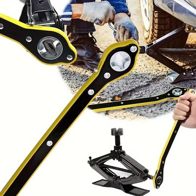 Wagenheber Arbeit Ratschenschlüssel Schere Garage Reifen Rad Lug Griff Reparatur Werkzeug