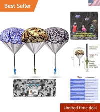 Unique Outdoor Parachute Toy for Kids - STEM Educational Fun Gift Idea 2026