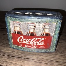 Vintage COCA COLA COKE TOOTHBRUSH HOLDER BATHROOM 6 FOR 25 CENTS NEW Old Stock
