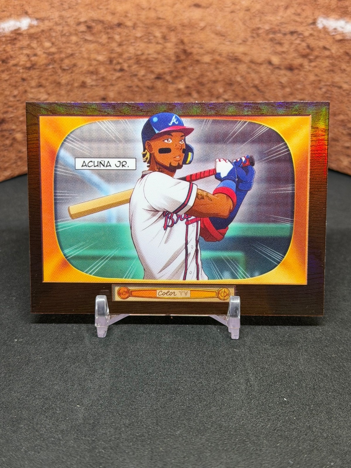 2024 Bowman Ronald Acuna Jr. Anime #BA-11