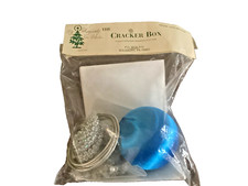The Cracker Box Christmas Ornament Kit RHAPSODY IN BLUE - NIP