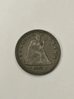 1863 SEATED LIBERTY QUARTER ~ NICE AND ORIGINAL FINE