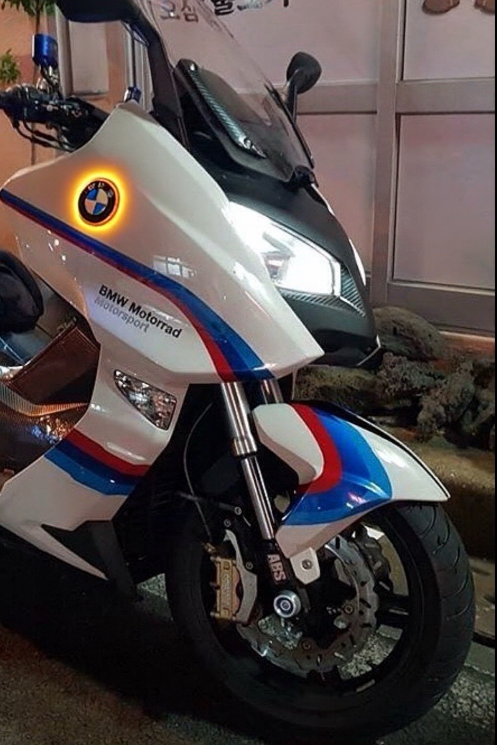 Kit logo BMW C600 Sport autocollant tuning pour décoration et protection moto