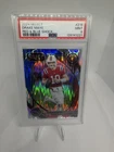 2024 Panini Select - Club Level Drake Maye #218 Red & Blue Shock Prizm (RC)