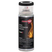 HitzebestäNdiger Lack Spray 400Ml Mattschwarz Ambro-Sol V400TEMP1 Hochtemperatur