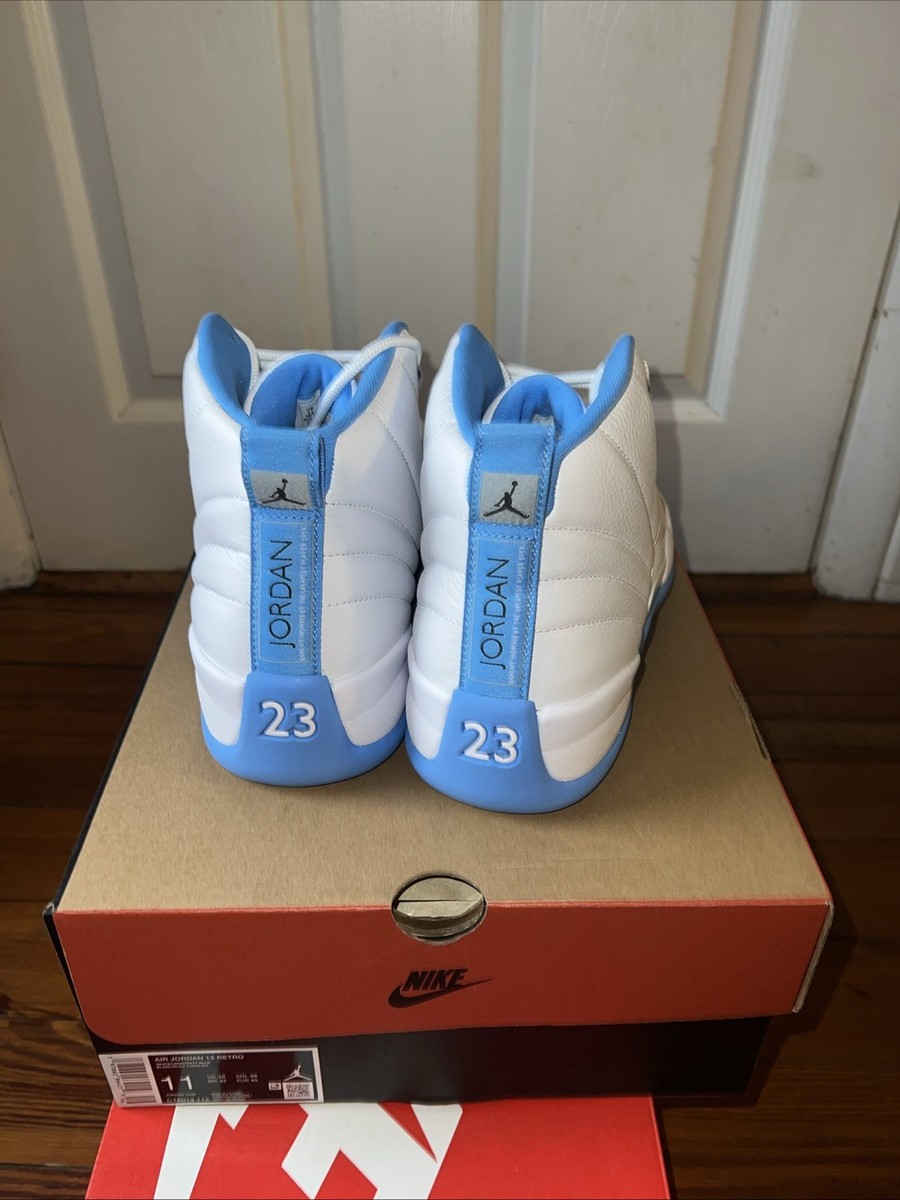 Nike Air Jordan 12 Retro 2025 Melo Men's SZ 11 Baby Blue White