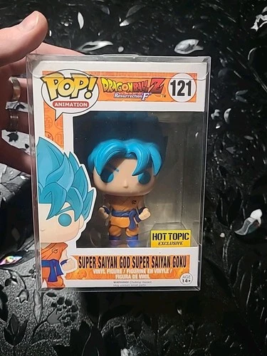 Funko Pop! Vinyl: Dragon Ball Z - Goku (Super Saiyan God Super Saiyan) - Hot...
