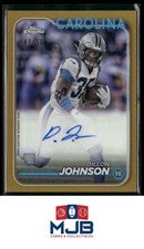 2024 Topps Chrome Dillon Johnson Rookie Autographs Gold Refractor #/50 #RA-DJO