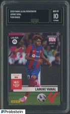 2023-24 Panini Liga Megacracks Soccer #108BIS Lamine Yamal RC Rookie GMA 10