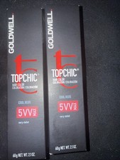 Goldwell Topchic Permanent Hair Color 2.1 oz Tube - Pick Color 2 pack