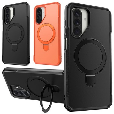 For Samsung Galaxy A26 5G Magnetic Case Shockproof Hybrid Slim Ring Stand Cover