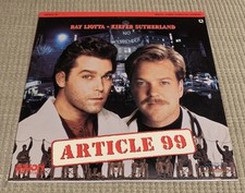 ARTICLE 99 LASERDISC Ray Liotta Keifer Sutherland Lea Thompson GREAT FILM 