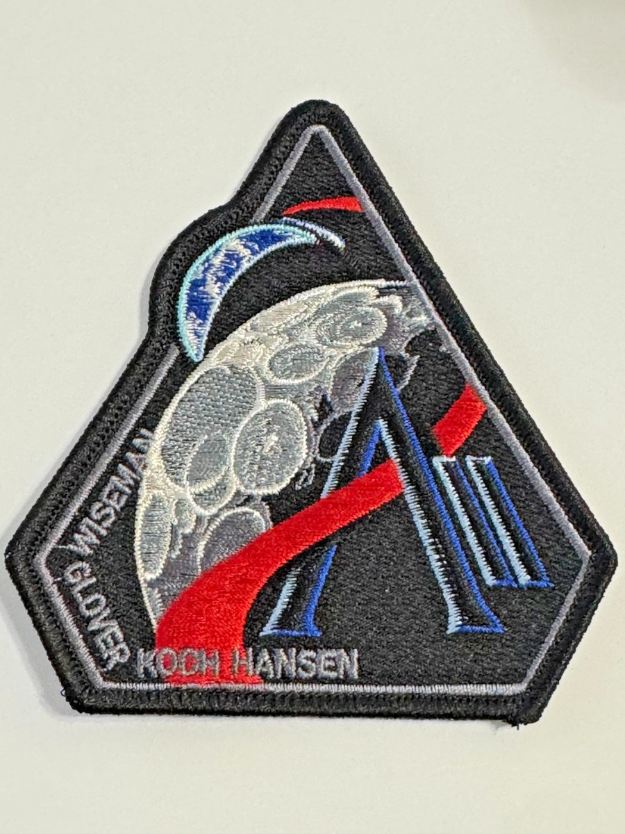 NASA Artemis 2 Mission Patch 4 inches tall 3.85 inches wide | eBay