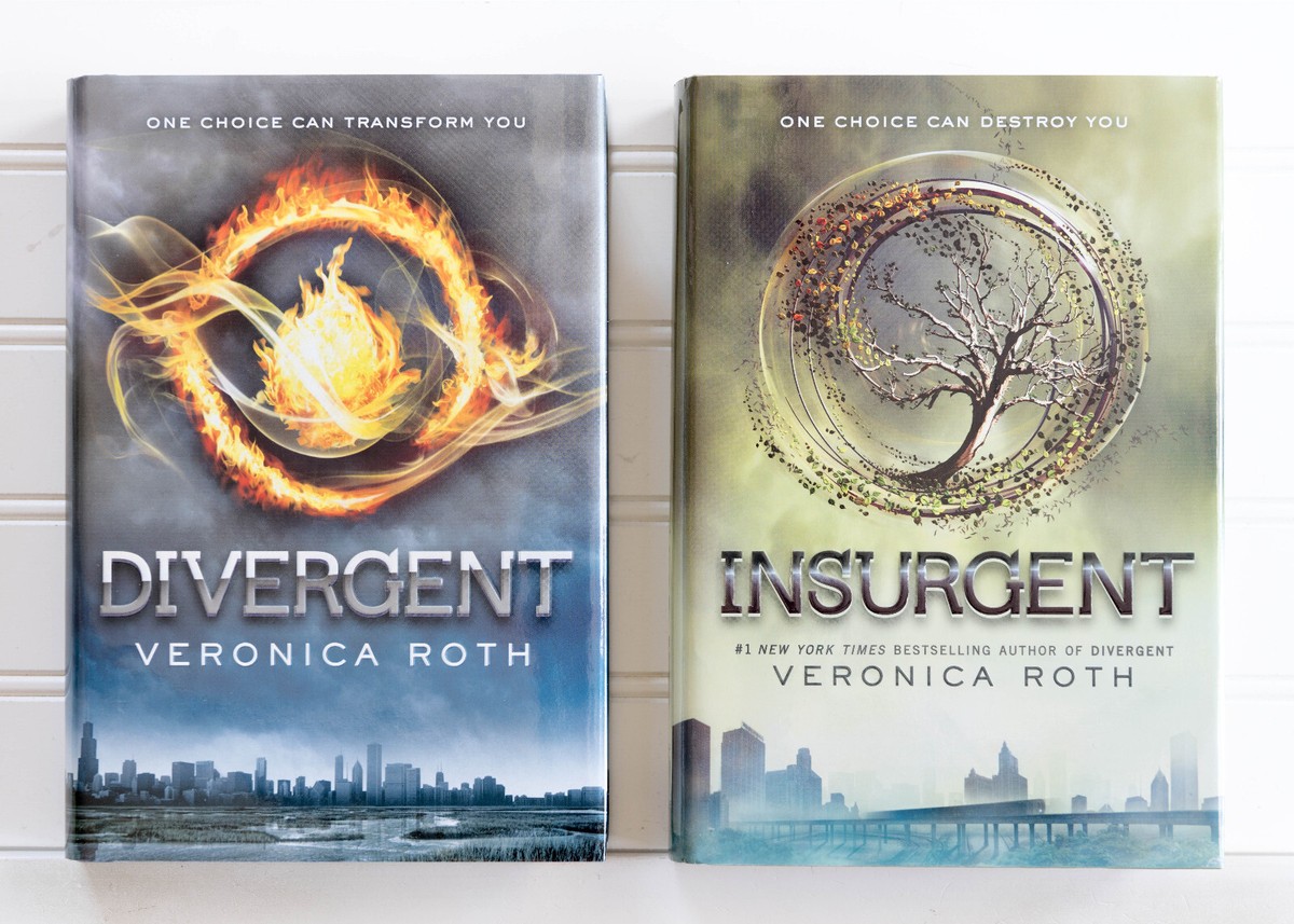 DIVERGENT Complete Trilogy Series Boxed Box Set of all 3 (#1-3