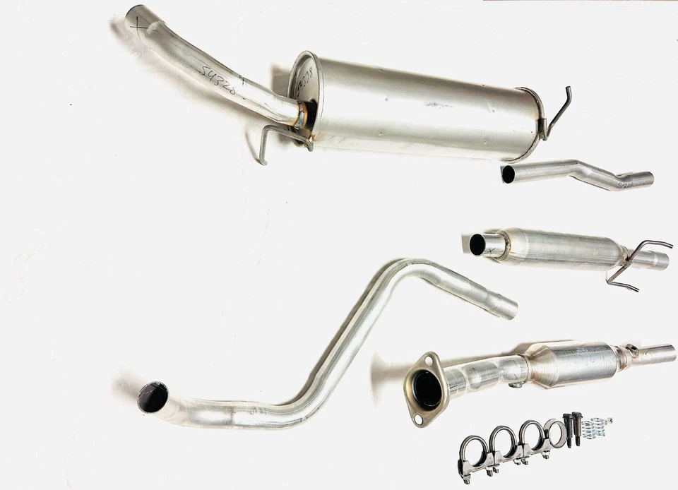Fit: Cat Converter, Resonator & Muffler For 2000 2005 Toyota Echo 1.5L Sedan Foto 2 de 3