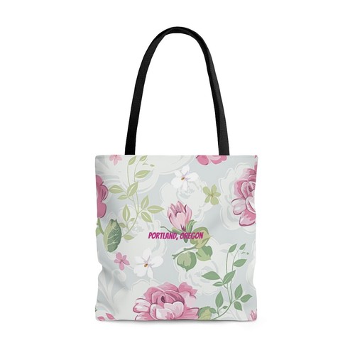 Floral Tote Bag (AOP) Portland, Oregon - Bild 10 von 13