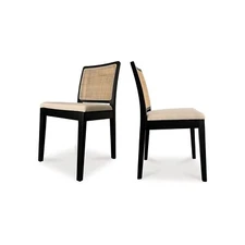 Moe's Home Collection's Orville Dining Chair Black Set of 2
