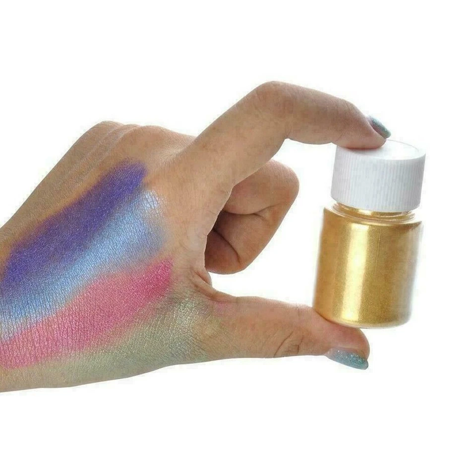 15 Color Set Mica Pigment Powder Perfect for Soap Cosmetics Resin Colorant Dye - Image 4 of 4