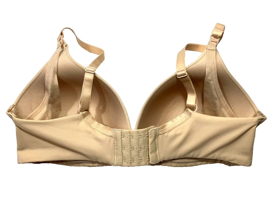 Sujetador de maternidad y enfermería inalámbrico 36C para mujer 91929 beige $35 nuevo sin etiquetas Foto 2 de 4