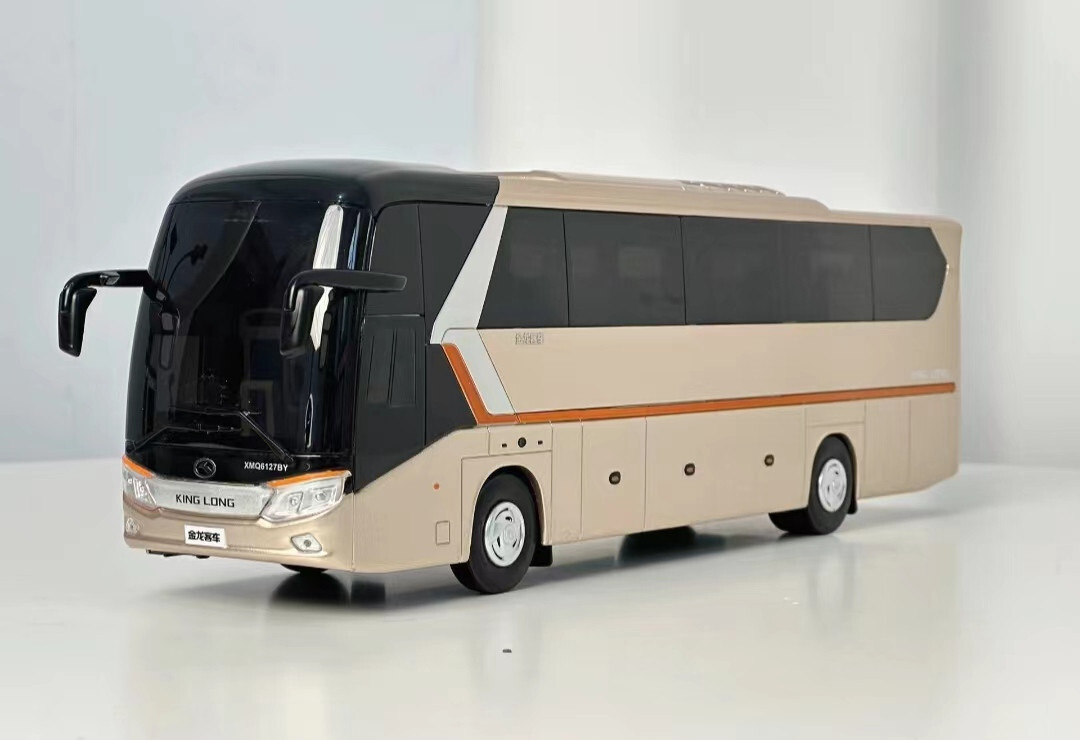1/38 China KingLong XMQ6127BY bus Dealer diecast model bus No 1/43