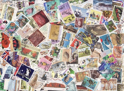 350 DECIMAL STAMPS COLLECTION - ALL DIFFERENT including HIGH VALUES, etc. GOOD U