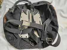 DSS Scuba Diving Stainless Steel Backplate, Wing BCD, Harness, DGX DIR Knife