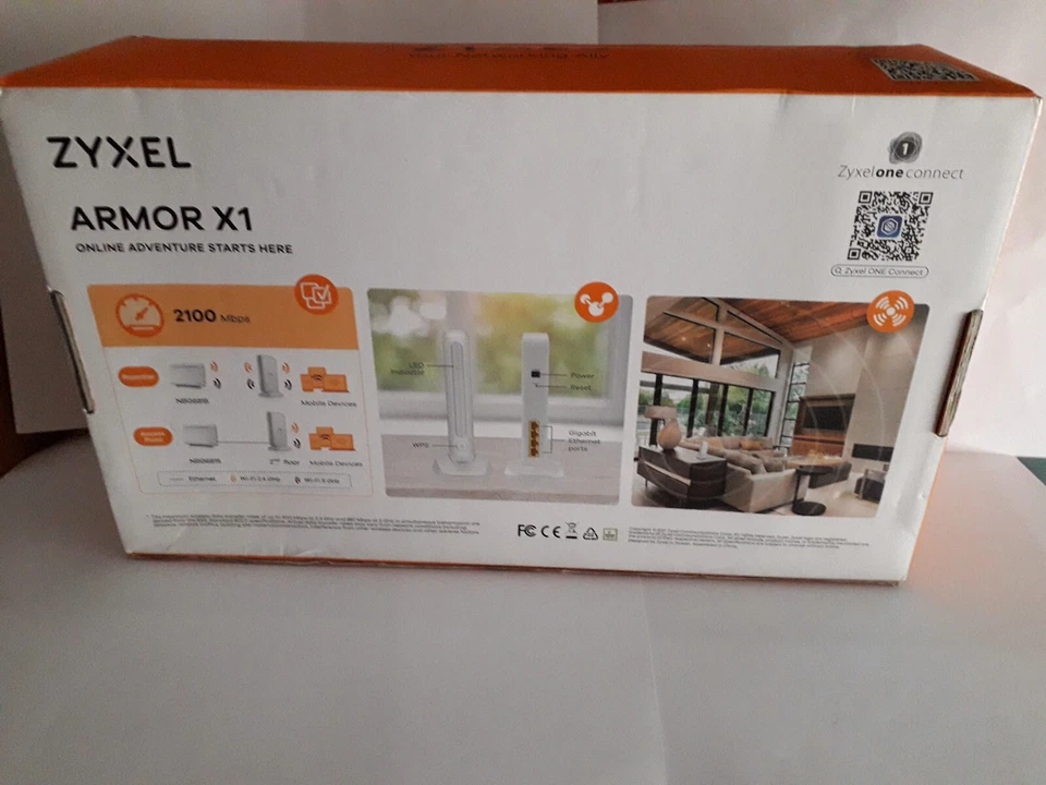 Zyxel WAP6806 Armor X1 Dual Band Access Point WiFi 802.11ac/n/b/g - Immagine 2 di 2