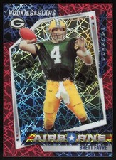 Brett Favre 2021 Panini Rookies & Stars # AB-26 Airborne Longevity Green Bay Pac