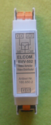 Video-Verteiler Bvv-502  - ELCOM i2-BUS 2Draht-Video