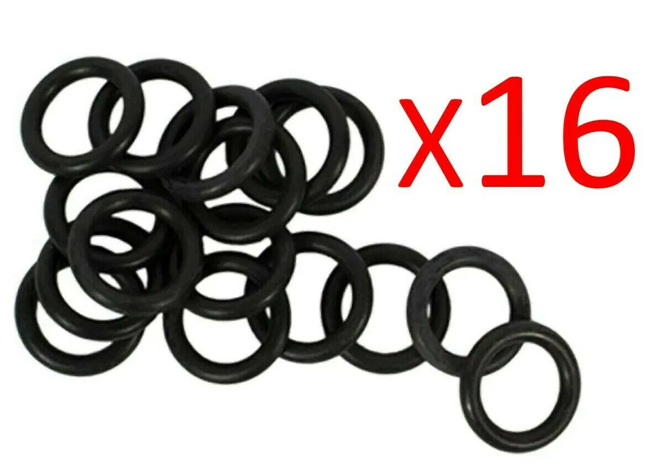 Kit de anel-O tampa de retorno injetor diesel para Ford 7.3 e 6.9 IDI E6TZ-9229-AA - Imagem 2 de 3