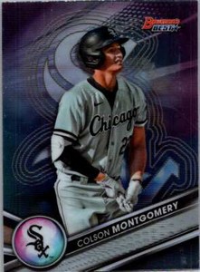 Colson Montgomery #TP-27 2022 Bowman's Best Top Prospects Refractor White Sox