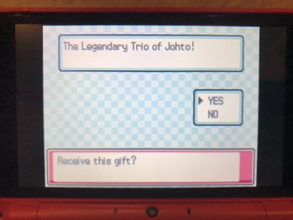 Pokemon GameStop Shiny Raikou Entei Suicune Distribution Service for DPP HGSS BW - Image 4 of 4