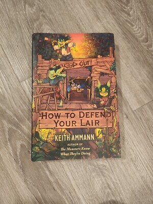 How to Defend Your Lair by Keith Ammann (English) Hardcover Book