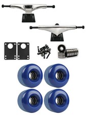 Core 6.0 Longboard Trucks Wheels Package 70mm x 46mm 83A 293C Blue