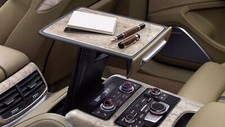 Cars audi a8 fsi car vehicle Desk Mat Stitched