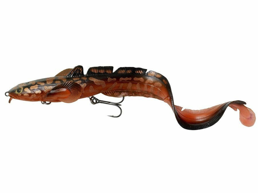 NEW 2025 Savage Gear 3D Burbot Tube 10" 25cm 190g Lure Soft