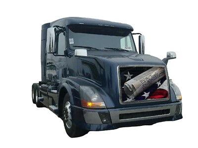 Designer ''We The People'' Mesh Bug Screen for Volvo VNL/VNM 2nd Gen 2003-2017
