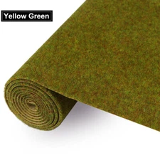 1pc 0.4mX1m Grass Mat Yellow Green Artificial Lawn Carpet Architectural Layout