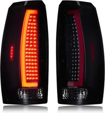 Escalade Ext 2007 - 2013  Tail Lights Left Right Led Smoked Lens