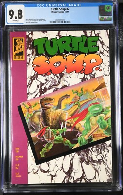 Mirage Teenage Mutant Ninja Turtles #2 TURTLE SOUP (1991) CGC 9.8 NM/MT