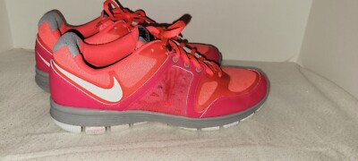 NIKE Training Free XT Motion Fit Womens US 10 Running Shoes Pink/Orange