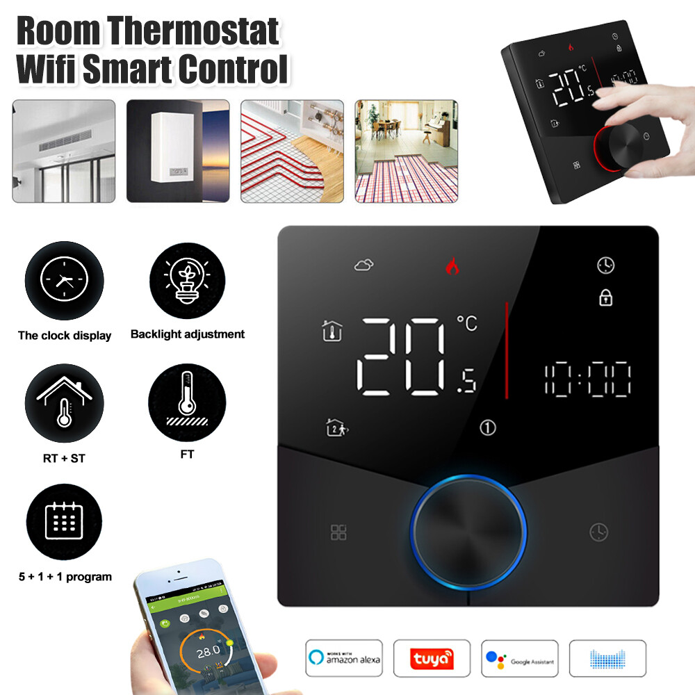 Tuya WiFi Smart Thermostat Water Gas Boiler Temperature Controller
