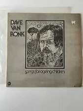 Dave Van Ronk Songs For Ageing Children LP Cadet Chess 50044 VG+ Cleaned