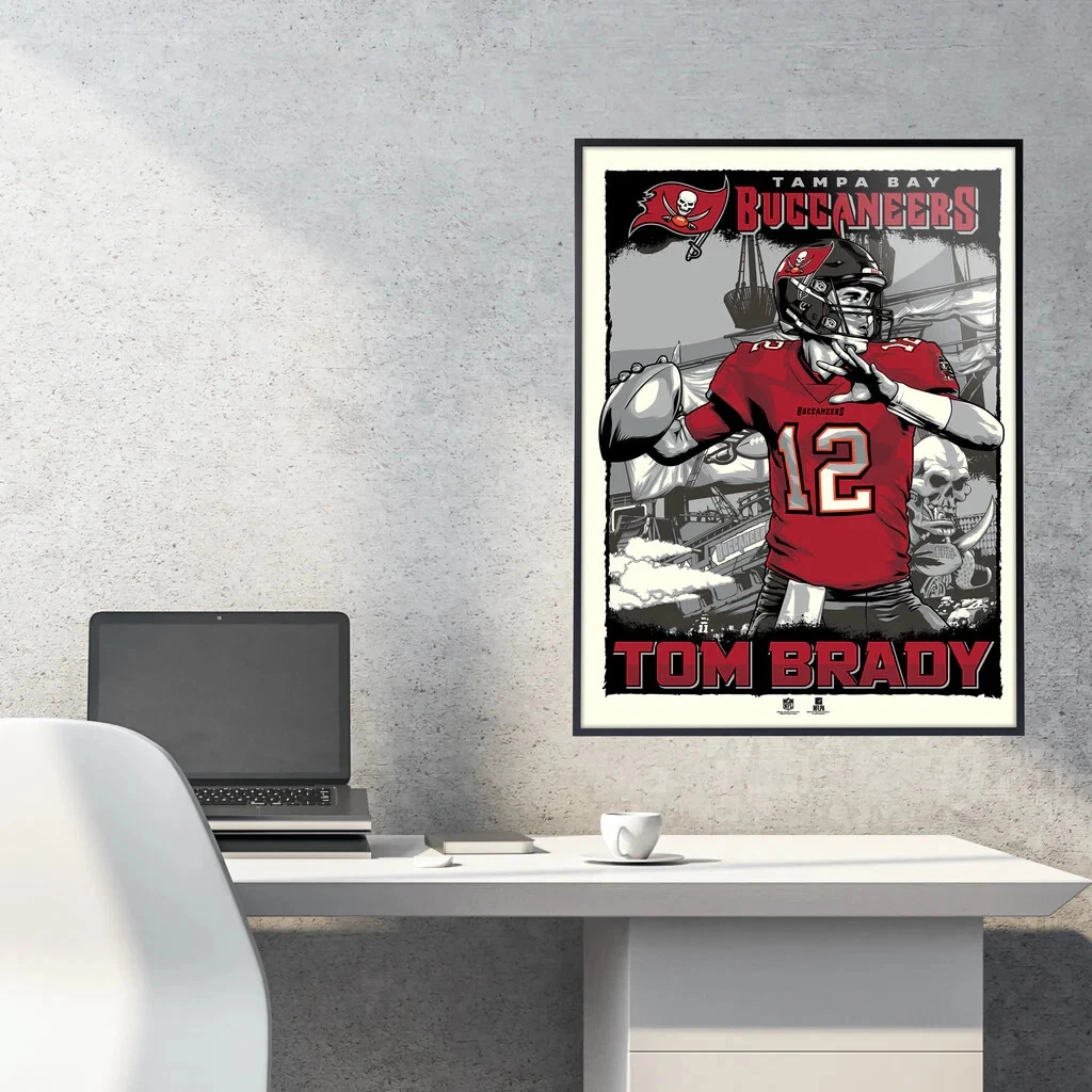 Phenom Gallery Tampa Bay Buccaneers Tom Brady Poster