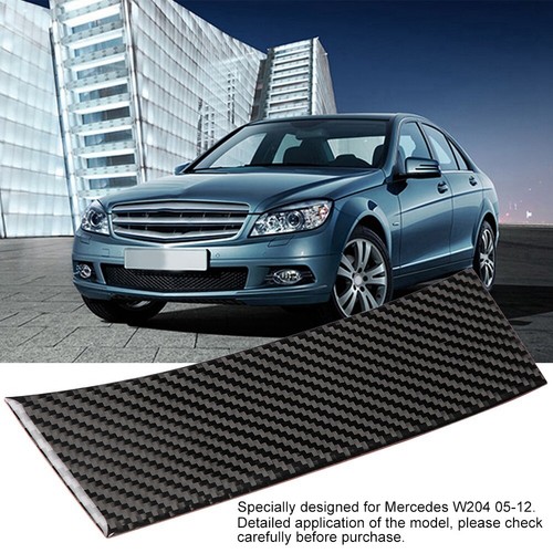 Car Cigarette Lighter Panel Decor Carbon Fiber Cover Trim For W204 05