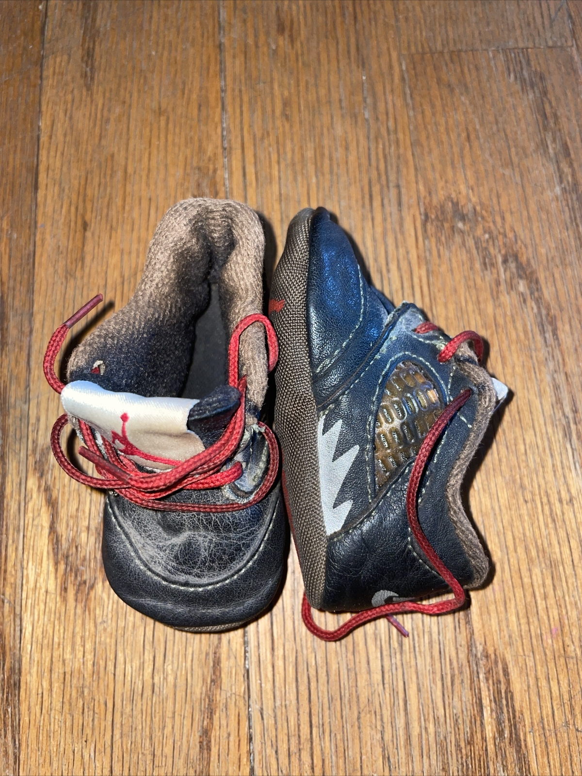 PONY Nike Air Jordan Retro 1990 Crib Edition argento nero metallizzato Presepe rara Jordan