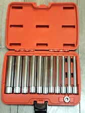CTA 11pc Extra Deep (4.75" Long) Metric Socket Set 8-18mm w/ Adapter #1099